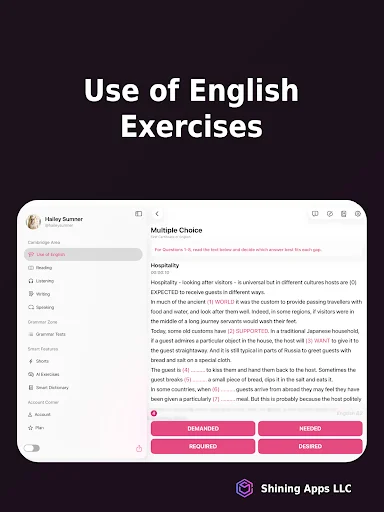 Cambridge English B2 (FCE) ڈاؤن لوڈ کریں – مکمل تیاری 2026 - Screenshot 15
