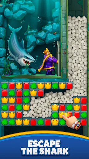 Royal Match ڈاؤن لوڈ کریں – کنگ رابرٹ کے محل کو سجائیں اور پہیلیاں حل کریں - Screenshot 2