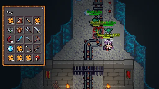 Definya 2D MMORPG ڈاؤن لوڈ کریں – بہترین پکسل آرٹ آن لائن آر پی جی - Screenshot 2