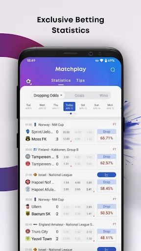 Matchplay ڈاؤن لوڈ کریں – فٹ بال اور باسکٹ بال لائیو اسکورز - Screenshot 6