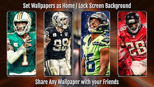 American Football Wallpapers ڈاؤن لوڈ کریں – بہترین HD وال پیپرز - Screenshot 4