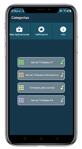 Timbales Cumbia ڈاؤن لوڈ کریں – حقیقت پسندانہ پرکشن ساؤنڈز - Screenshot 16