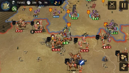 European War 7: Medieval ڈاؤن لوڈ کریں – بہترین حکمت عملی کا کھیل - Screenshot 12
