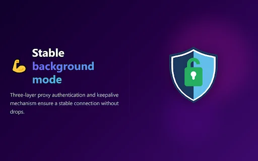 AnonVPN ڈاؤن لوڈ کریں – Chrome کے لیے تیز اور مفت VPN - Screenshot 5