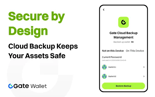 Gate Wallet ڈاؤن لوڈ کریں – Web3 کرپٹو والیٹ اور ملٹی چین سپورٹ - Screenshot 4