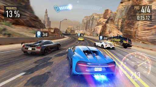 Need for Speed No Limits ڈاؤن لوڈ کریں – بہترین اسٹریٹ ریسنگ گیم - Screenshot 17