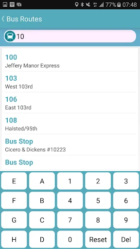 Chicago Bus Tracker ڈاؤن لوڈ کریں – CTA بس اور ٹرین کا لائیو شیڈول - Screenshot 3