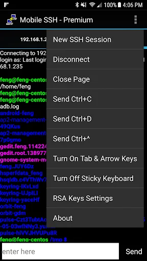 Mobile SSH (Premium) ڈاؤن لوڈ کریں – محفوظ ریموٹ کنکشن - Screenshot 10