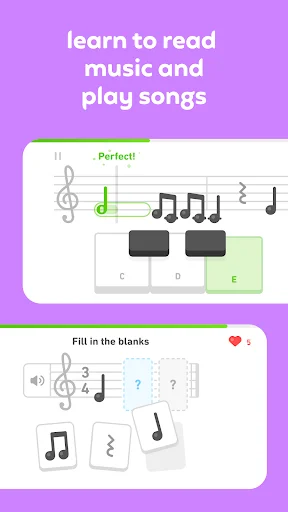 Duolingo ڈاؤن لوڈ کریں – زبان، ریاضی، موسیقی اور شطرنج سیکھیں - Screenshot 7
