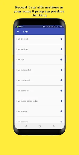 Creation – Voice Affirmations ڈاؤن لوڈ کریں – خود کار توثیق - Screenshot 7