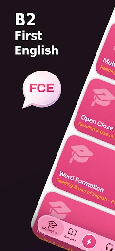 Cambridge English B2 (FCE) ڈاؤن لوڈ کریں – مکمل تیاری 2026 - Screenshot 1