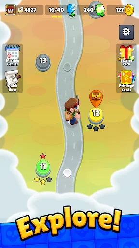 Bagbound Hero ڈاؤن لوڈ کریں – زومبی سروائیول RPG گیم - Screenshot 8