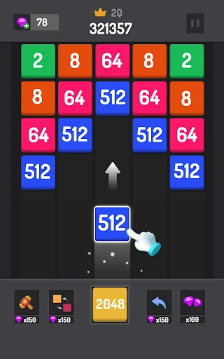 Number Games – 2048 Blocks ڈاؤن لوڈ کریں – بہترین پزل گیم - Screenshot 17