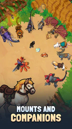 Eternal Hero ڈاؤن لوڈ کریں – بہترین ایکشن آر پی جی گیم - Screenshot 4