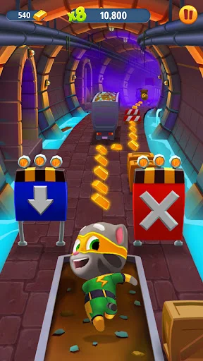 Talking Tom Gold Run ڈاؤن لوڈ کریں – بہترین لامتناہی رننگ گیم - Screenshot 5