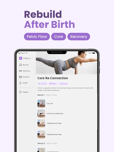 FitMama: Pregnancy & Postnatal ایپ ڈاؤن لوڈ کریں – خواتین کے لیے بہترین ورزشیں - Screenshot 12