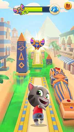 Talking Tom Gold Run ڈاؤن لوڈ کریں – بہترین لامتناہی رننگ گیم - Screenshot 17
