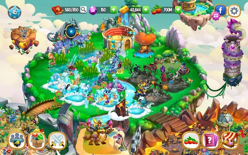 Dragon City: Mobile Adventure ڈاؤن لوڈ کریں – ڈریگن پالیں اور لڑیں - Screenshot 15