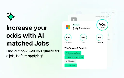 Jobright Autofill ڈاؤن لوڈ کریں – ملازمت کی درخواستیں خودکار بنائیں - Screenshot 3