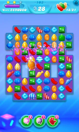 Candy Crush Soda Saga ڈاؤن لوڈ کریں – دلچسپ پزل گیم مفت - Screenshot 4