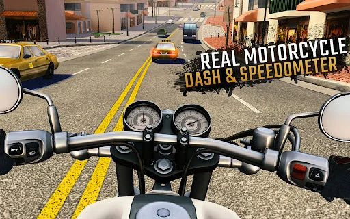 Moto Rider GO: Highway Traffic ڈاؤن لوڈ کریں – بہترین بائیک ریسنگ گیم - Screenshot 7