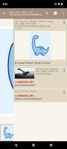 Read Chan APK ڈاؤن لوڈ کریں – 4chan کے لیے بہترین اینڈرائیڈ ایپ - Screenshot 4