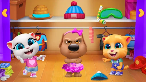 My Talking Tom Friends ڈاؤن لوڈ کریں – بچوں کے لیے بہترین تفریحی گیم - Screenshot 15