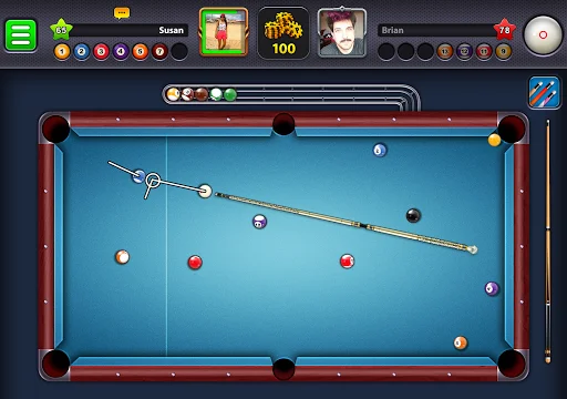 8 Ball Pool ڈاؤن لوڈ کریں – آن لائن ملٹی پلیئر گیم مفت - Screenshot 15