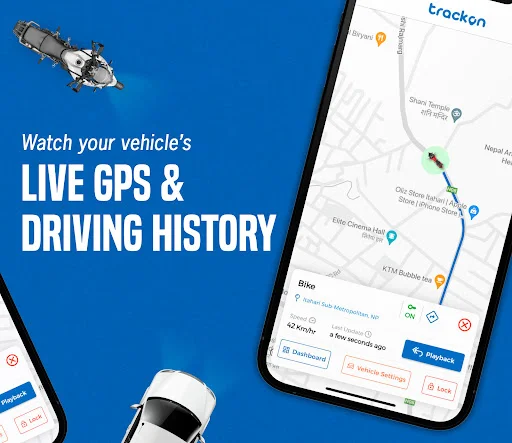 Trackon GPS ڈاؤن لوڈ کریں – نیپال کی بہترین ٹریکنگ ایپ - Screenshot 1