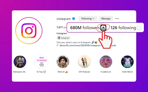 IG Follower Export Tool ڈاؤن لوڈ کریں – انسٹاگرام ڈیٹا ایکسپورٹ کریں - Screenshot 4