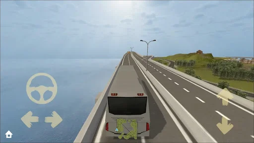 Bus Driving Around Java Island ڈاؤن لوڈ کریں – بہترین بس سمیلیٹر - Screenshot 2