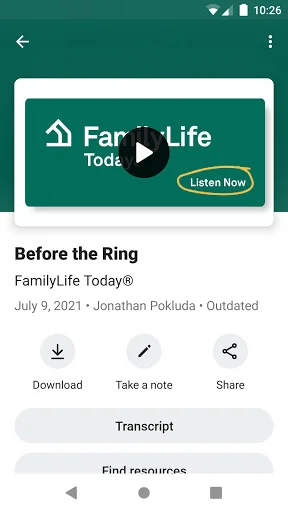 FamilyLife ڈاؤن لوڈ کریں – خاندانی تعلقات اور روحانی ترقی کے لیے بہترین ایپ - Screenshot 3