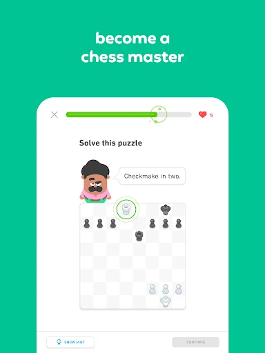Duolingo ڈاؤن لوڈ کریں – زبان، ریاضی، موسیقی اور شطرنج سیکھیں - Screenshot 24