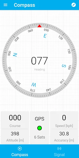 Compass and GPS Tools ڈاؤن لوڈ کریں – درست سمت اور جی پی ایس - Screenshot 1