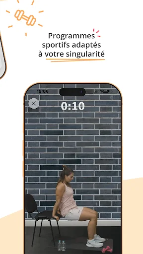 Kunto: Nutrition Sport Adapté ڈاؤن لوڈ کریں – فٹنس اور باڈی بلڈنگ ایپ - Screenshot 3