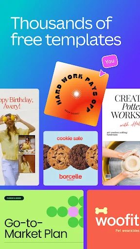Canva ڈاؤن لوڈ کریں – AI فوٹو اور ویڈیو ایڈیٹنگ ایپ مفت حاصل کریں - Screenshot 2