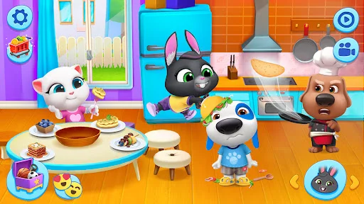 My Talking Tom Friends ڈاؤن لوڈ کریں – بچوں کے لیے بہترین تفریحی گیم - Screenshot 14
