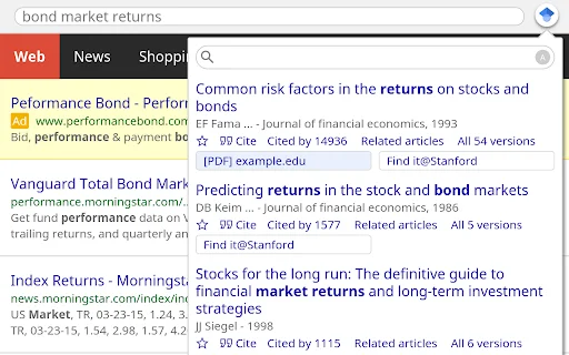Google Scholar Button ڈاؤن لوڈ کریں – تعلیمی تحقیق کے لیے بہترین ٹول - Screenshot 3