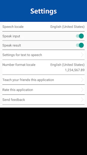 Talking Calculator ڈاؤن لوڈ کریں – Undo اور آواز کے ساتھ بہترین کیلکولیٹر - Screenshot 4