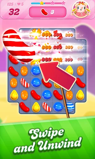 Candy Crush Saga ڈاؤن لوڈ کریں – مزیدار کینڈی پزل گیم مفت - Screenshot 3