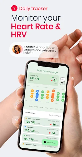 Blood Pressure App: BP Logger ڈاؤن لوڈ کریں – بلڈ پریشر مانیٹر - Screenshot 1