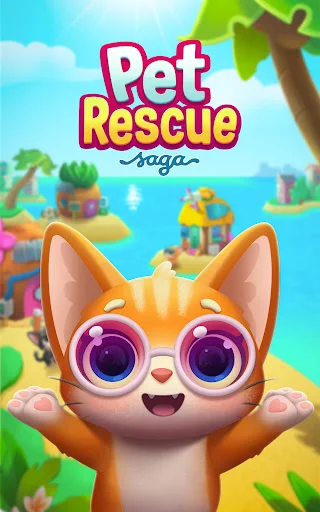 Pet Rescue Saga ڈاؤن لوڈ کریں – بہترین پالتو جانوروں کو بچانے والا گیم - Screenshot 6