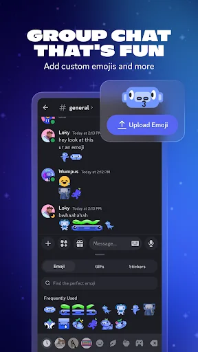 Discord ڈاؤن لوڈ کریں – دوستوں کے ساتھ چیٹ اور گیمنگ کا بہترین پلیٹ فارم - Screenshot 1