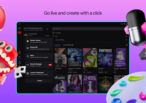 Twitch ڈاؤن لوڈ کریں – لائیو سٹریمنگ اور گیمنگ کا بہترین تجربہ - Screenshot 16