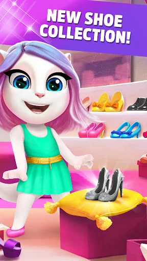 My Talking Angela ڈاؤن لوڈ کریں – بہترین ورچوئل پالتو گیم - Screenshot 23
