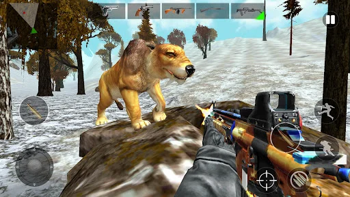 Primal Hunter – Hunting Games ڈاؤن لوڈ کریں – ڈایناسور اور ہرن کا شکار - Screenshot 4