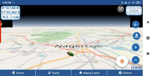Kadal Map ڈاؤن لوڈ کریں – ماہی گیروں کے لیے بہترین نیویگیشن - Screenshot 1