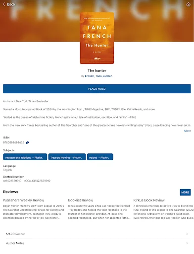 Leon County Public Library ڈاؤن لوڈ کریں – اینڈرائیڈ کے لیے بہترین لائبریری ایپ - Screenshot 16