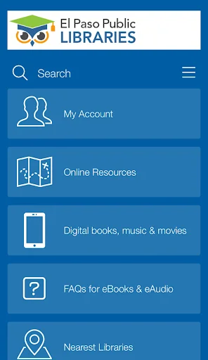 El Paso Public Libraries ڈاؤن لوڈ کریں – اینڈرائیڈ کے لیے بہترین لائبریری ایپ - Screenshot 1