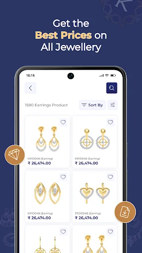 Kisna Exclusive Store ڈاؤن لوڈ کریں – فرنچائز آؤٹ لیٹس کے لیے بہترین ایپ - Screenshot 3